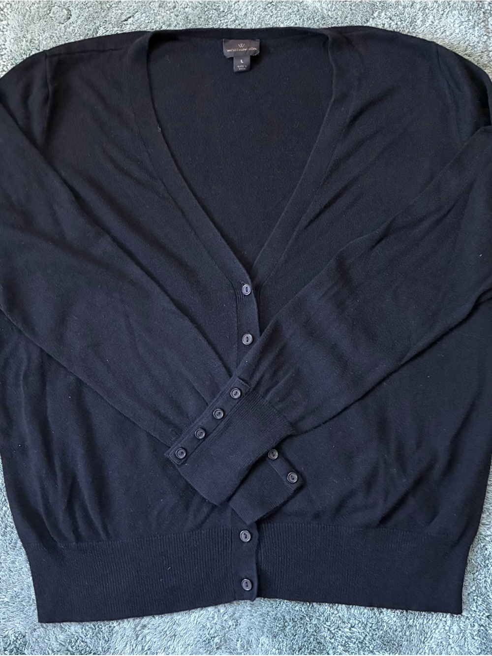 Worthington Black Cardigan